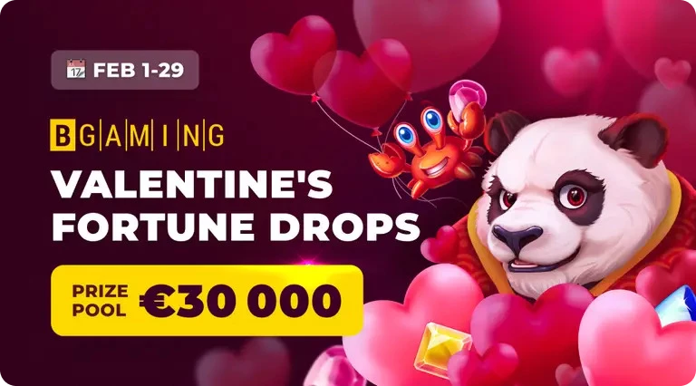 €30 000 Valentine’s Fortune Drops