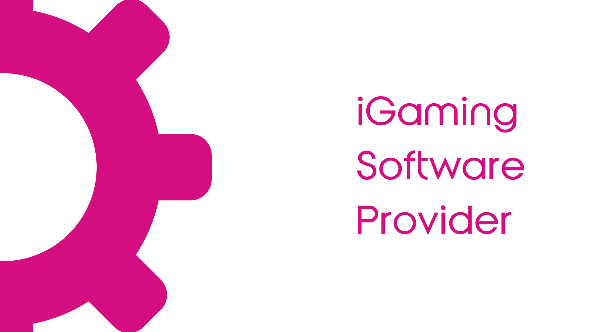 iGaming Software Provider