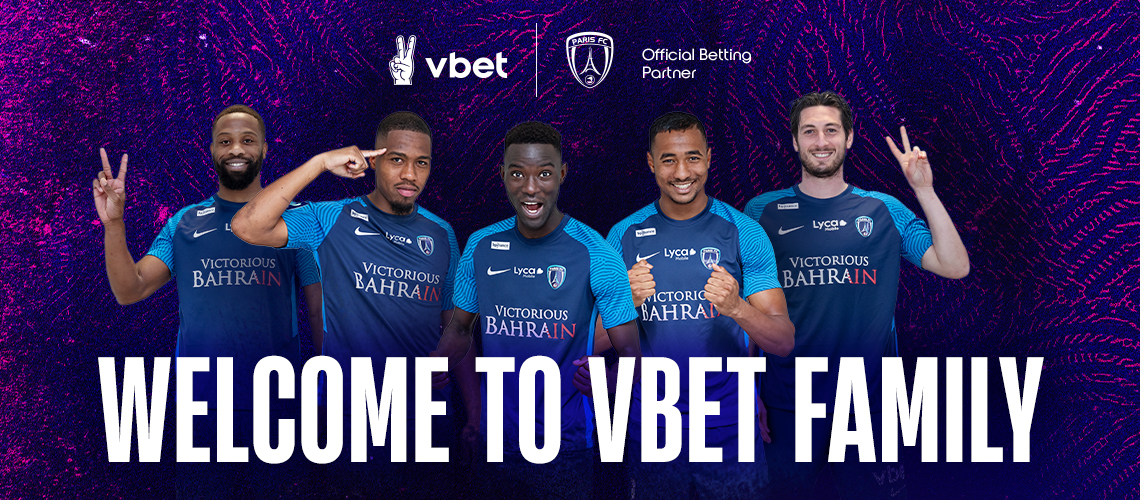 VBET becomes sports betting partner of Paris FC