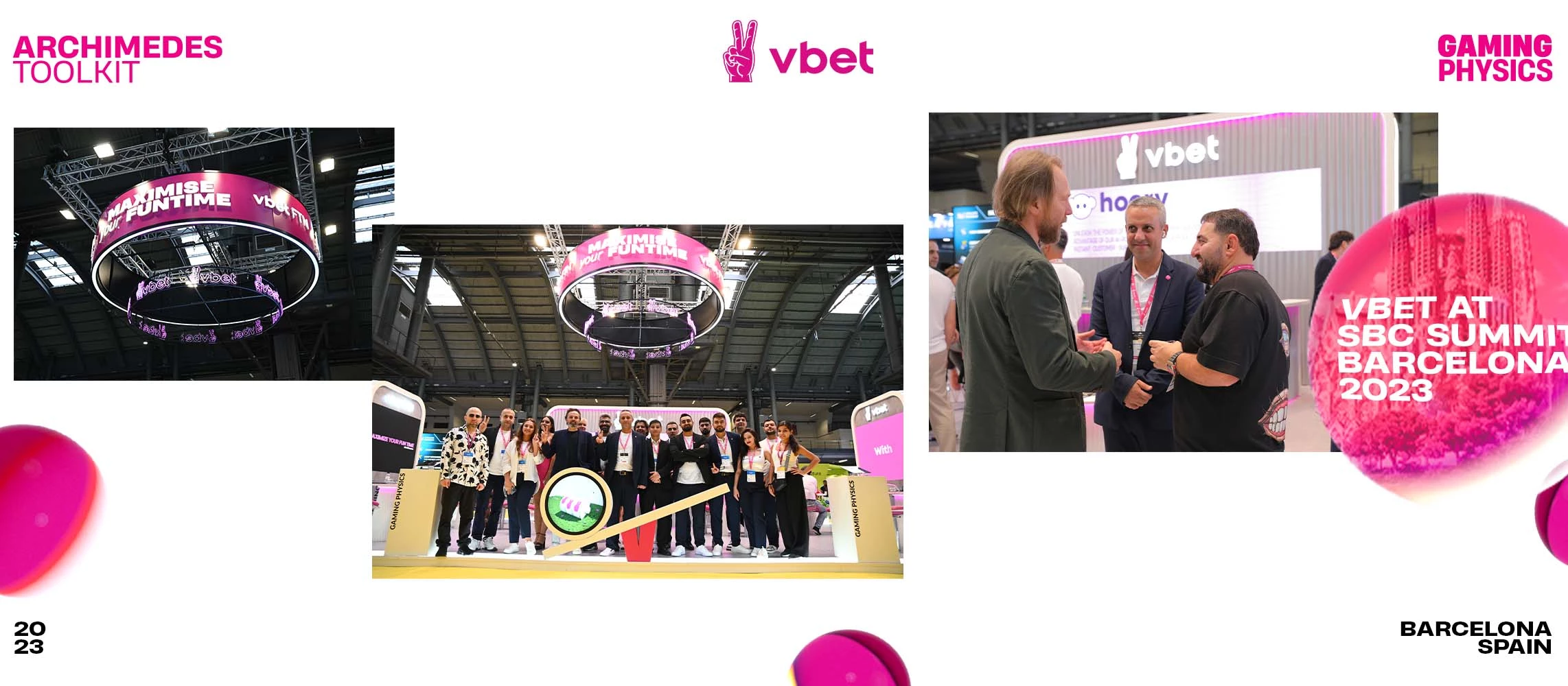 VBET shined bright at the SBC Summit Barcelona 2023