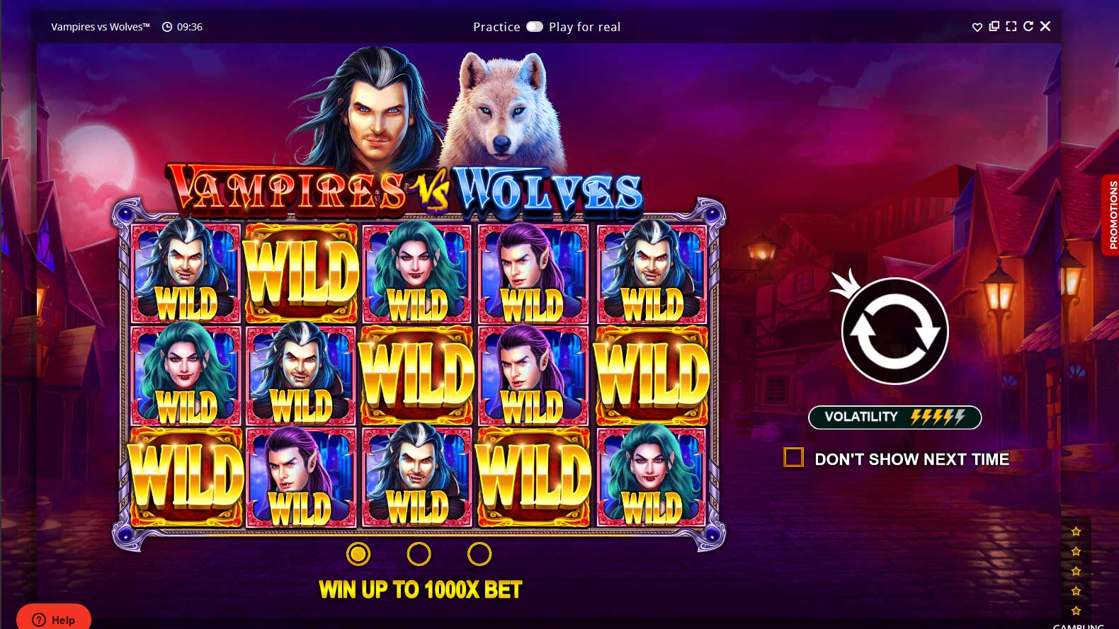 Play wild wolf slot game for free