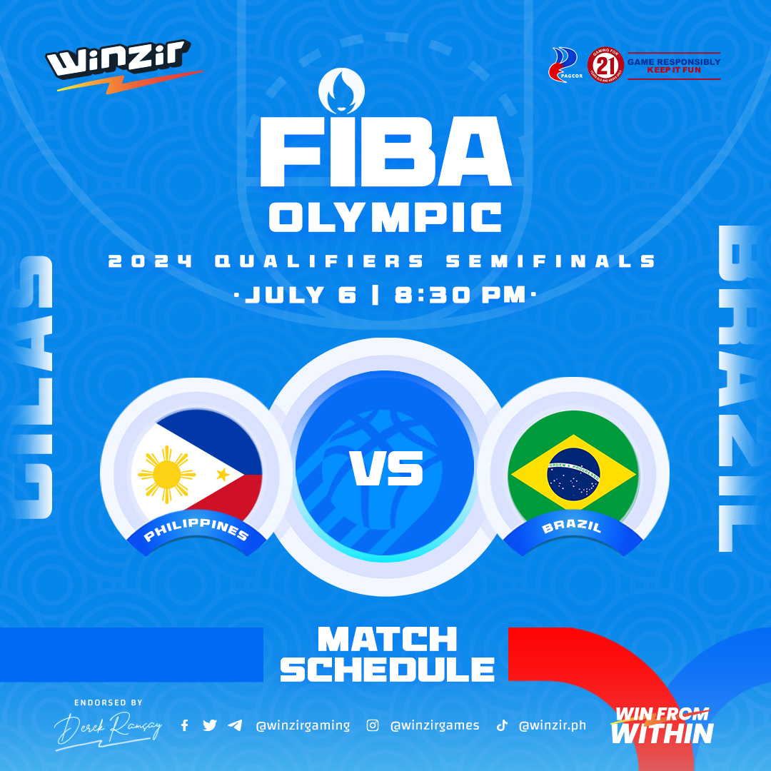 FIBA OQT Philippines vs BRAZIL I July 06, 2024