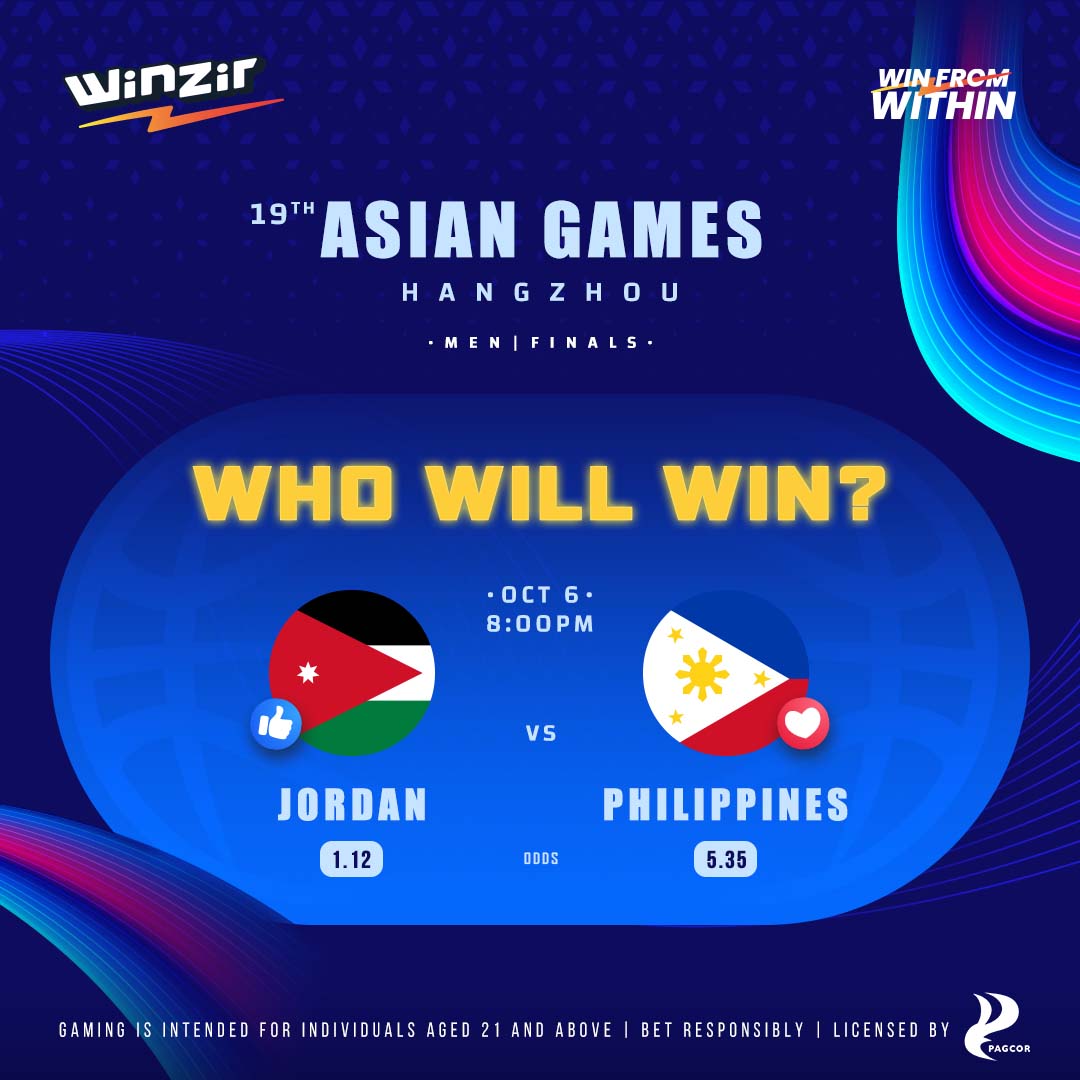 Battle for Asian Games Gold Glory Jordan vs Philippines