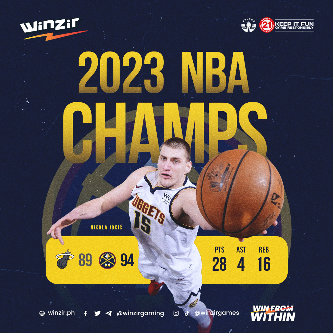 Denver Nuggets capture first NBA Championship!