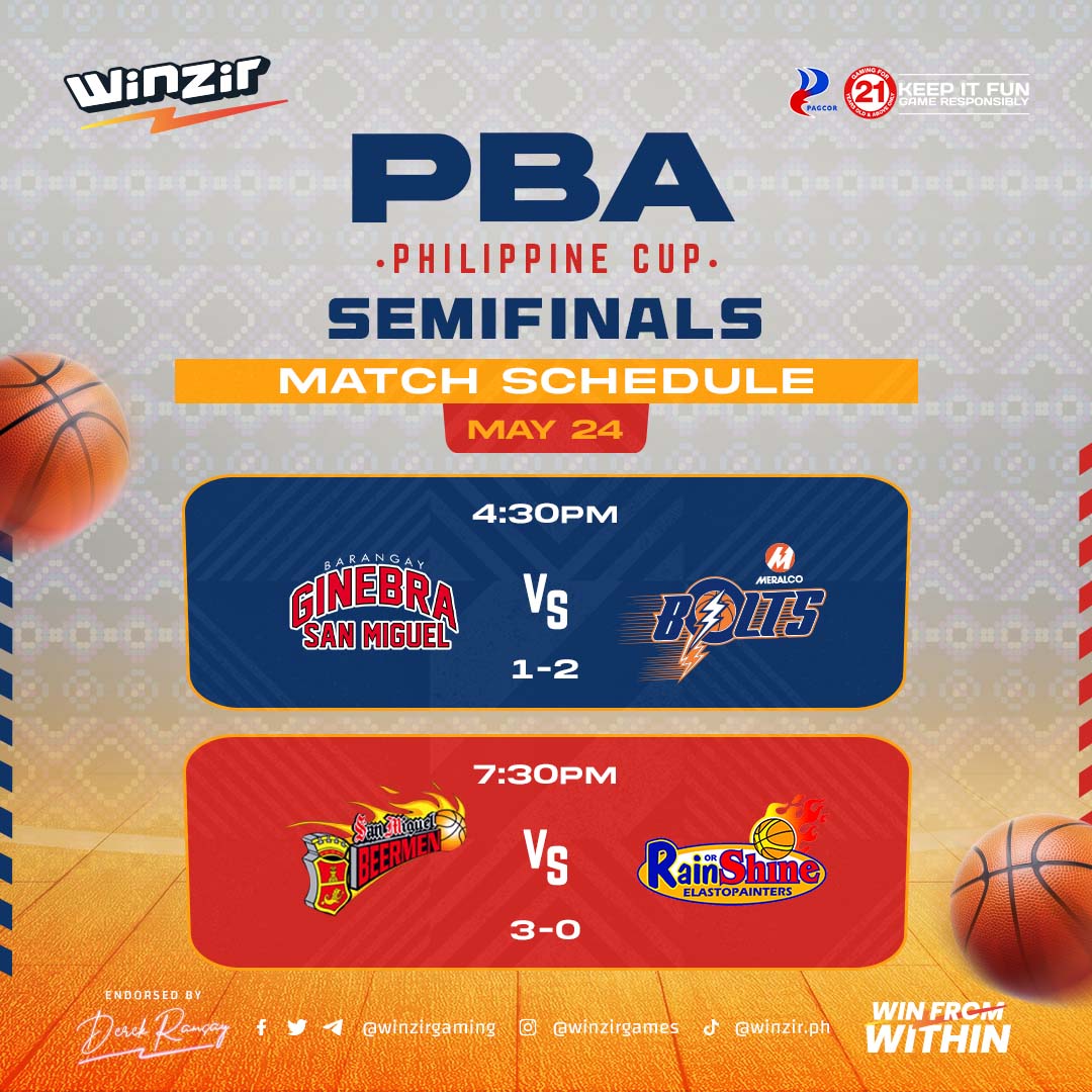 PBA Philippine Cup Semifinals I May 24, 2024