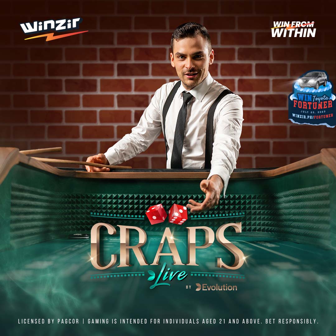 Craps Live by Evolution Gaming