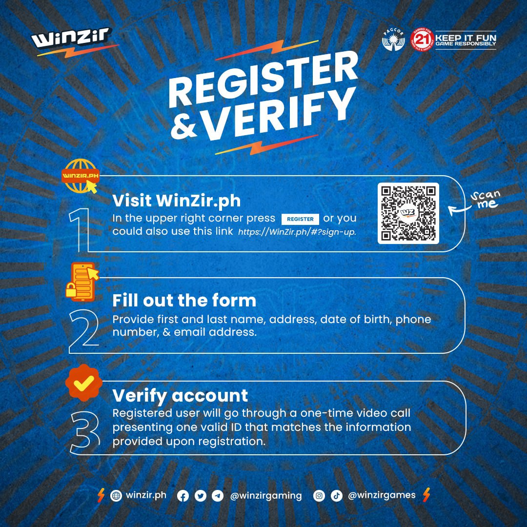 how to verify winzir
